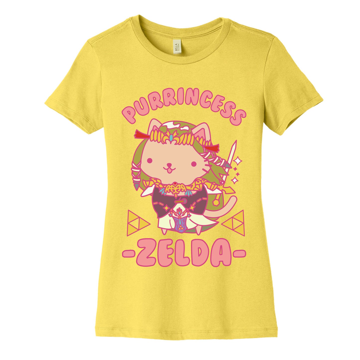 Purrincess Zelda Women's Cotton Tee