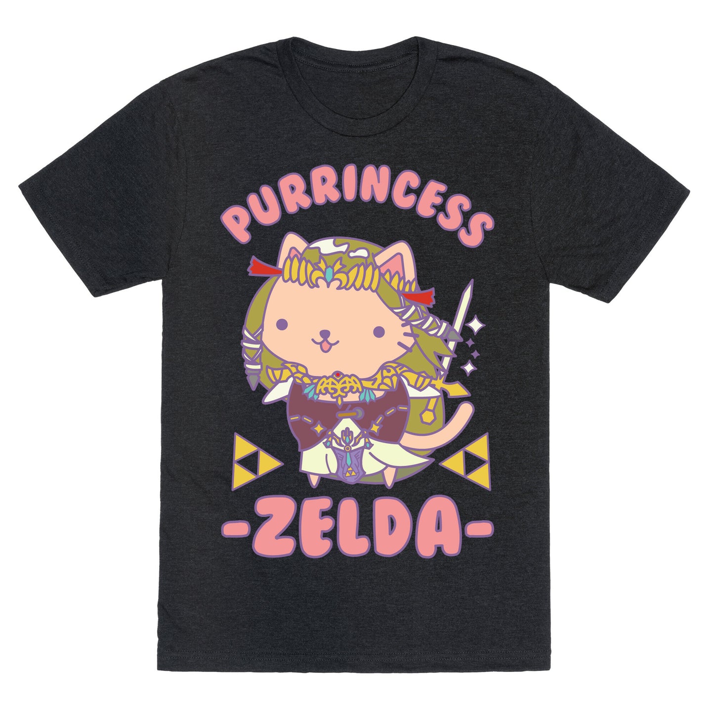 Purrincess Zelda Unisex Triblend Tee