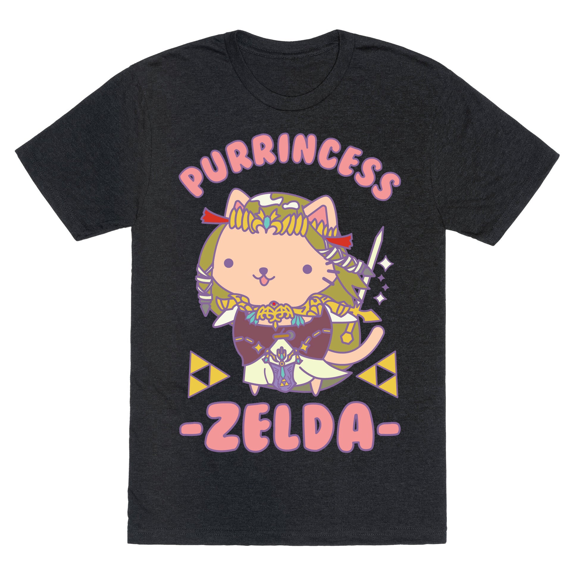 Purrincess Zelda Unisex Triblend Tee