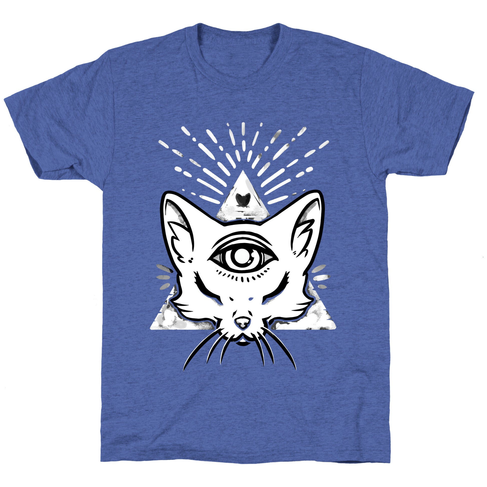 Purrlluminati Unisex Triblend Tee