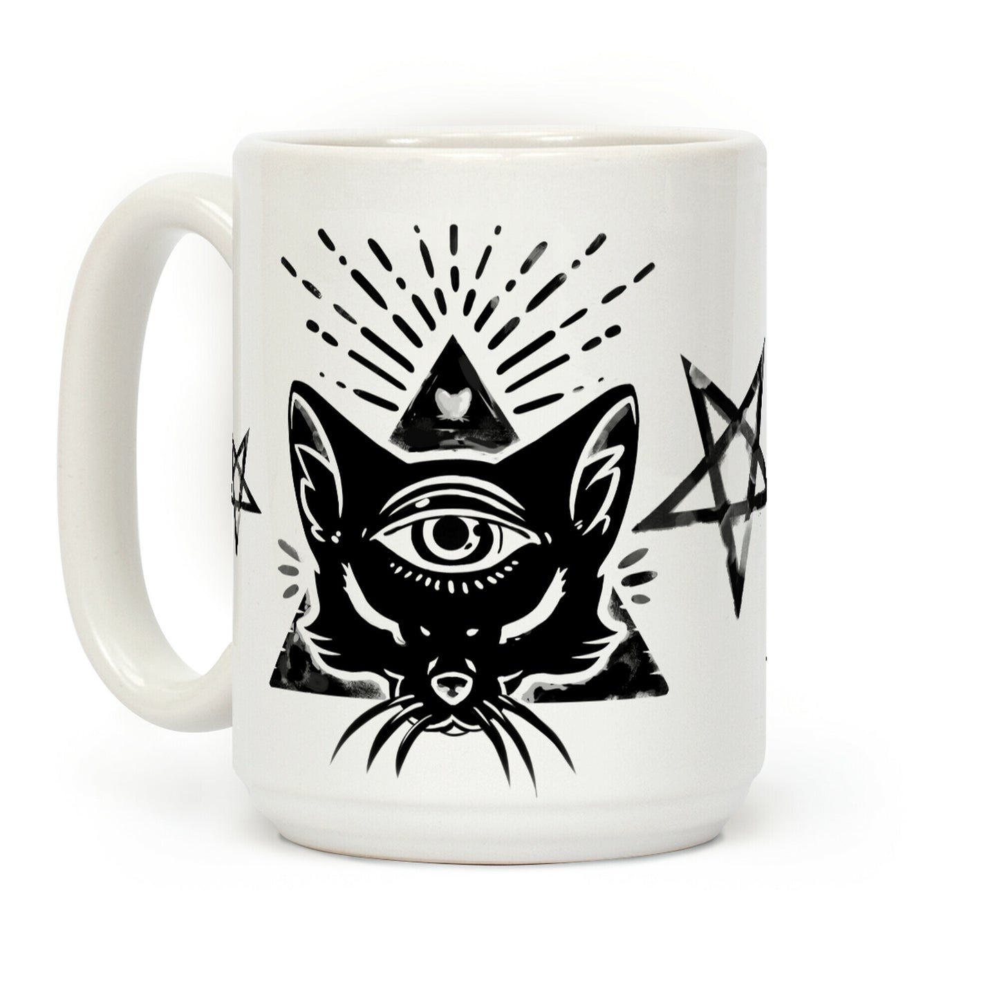 Purrlluminati Coffee Mug