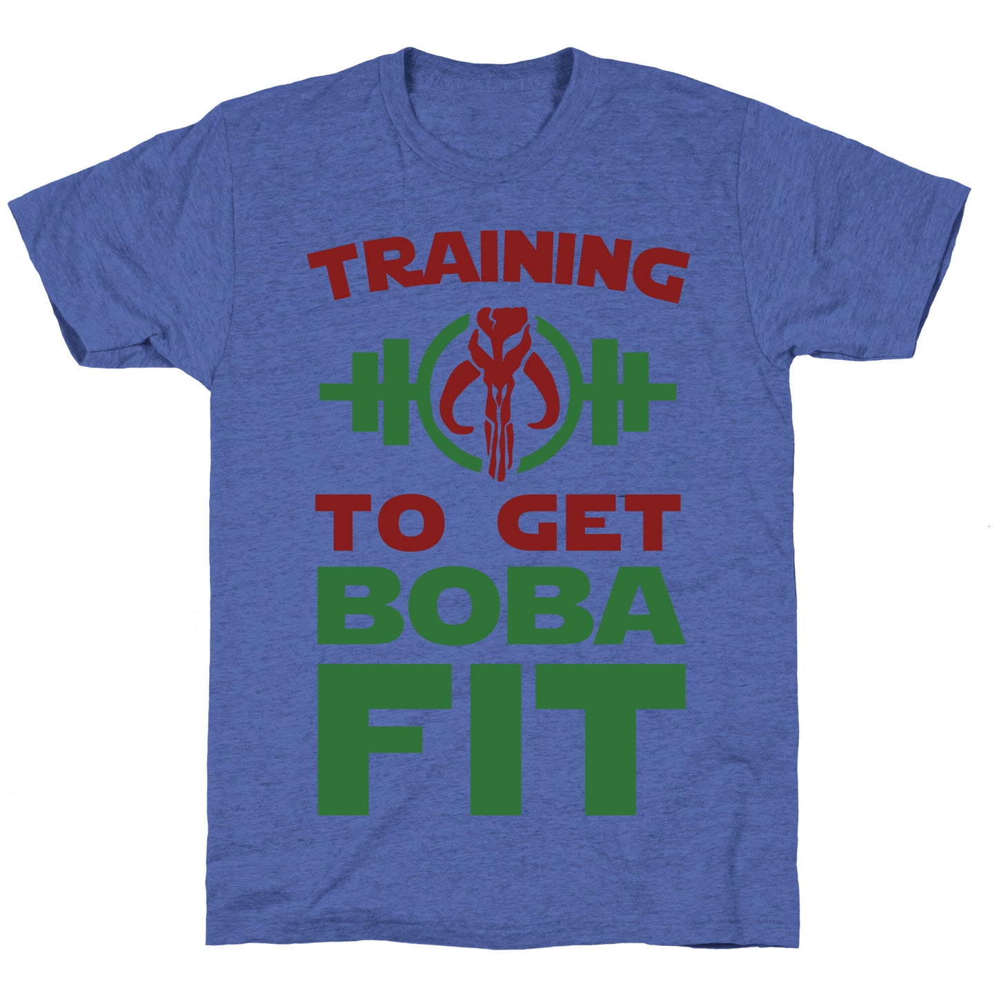 Training to Get Boba Fit Unisex Triblend Tee