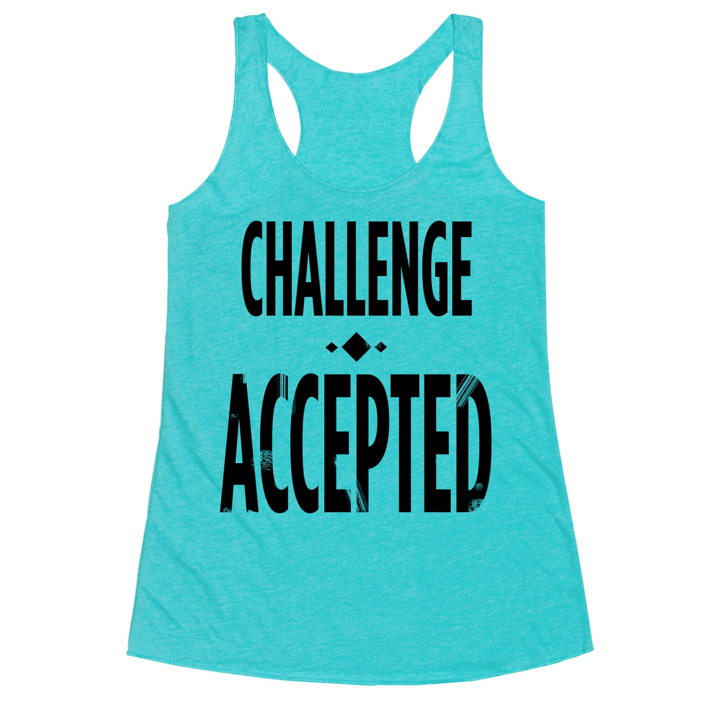 Challenge Accepted Racerback Tank