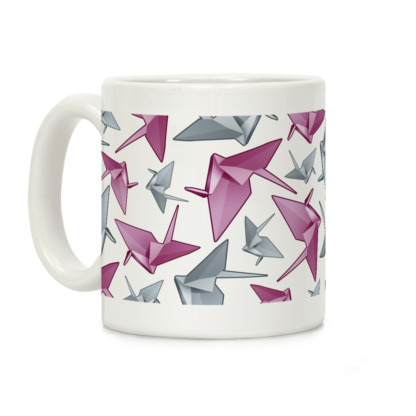 Origami Paper Crane Coffee Mug