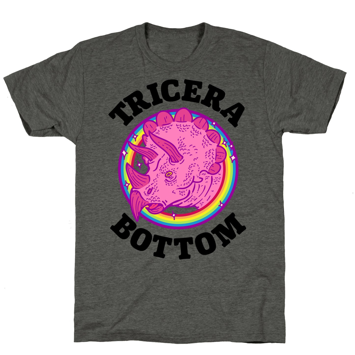 Tricera Bottom Unisex Triblend Tee