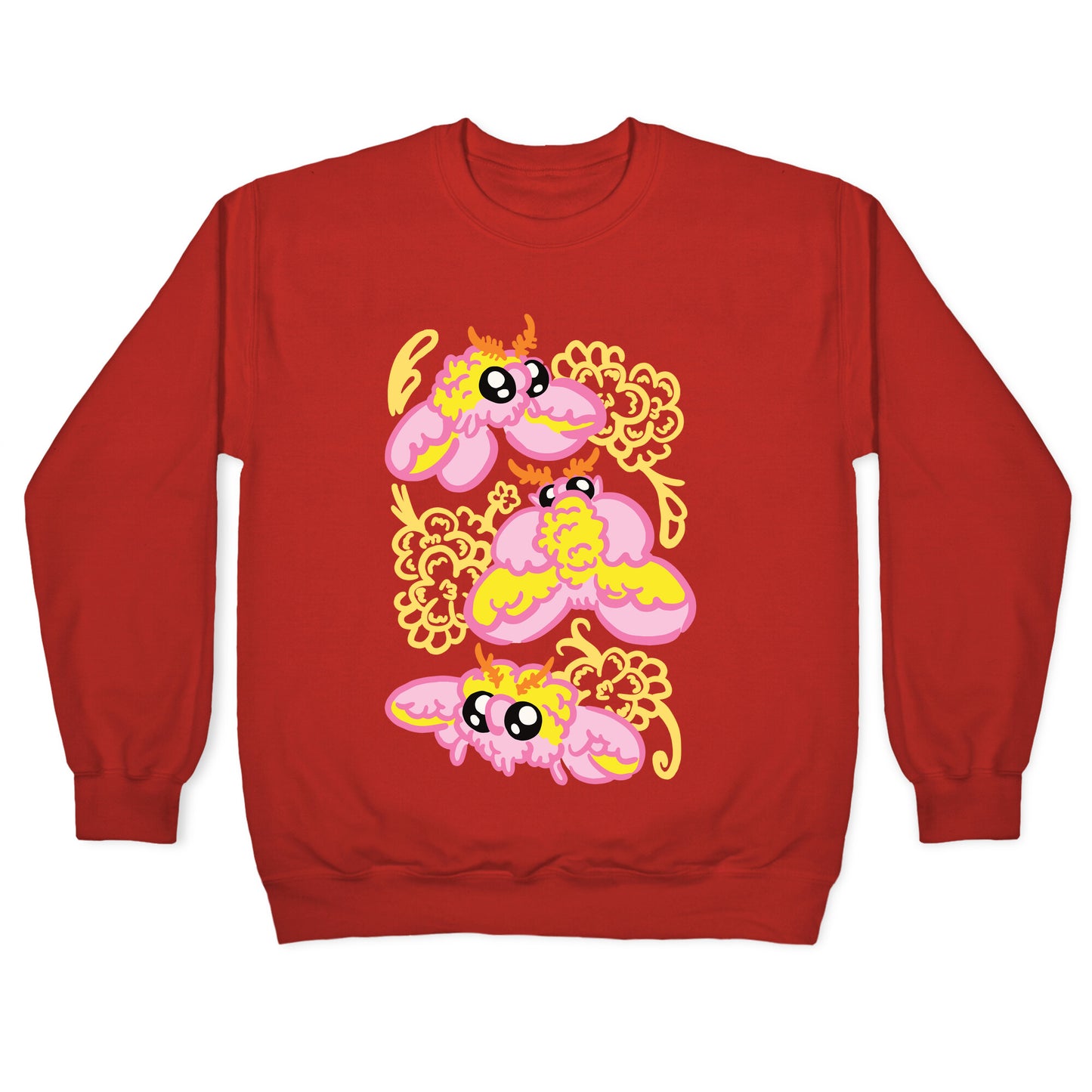 Rosy Maple Moths Crewneck Sweatshirt