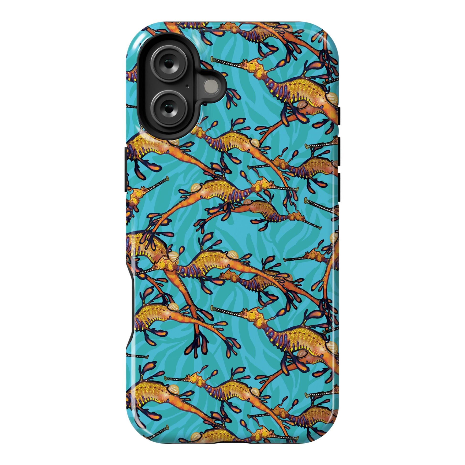Weedy Sea Dragon Nautical Pattern Phone Case