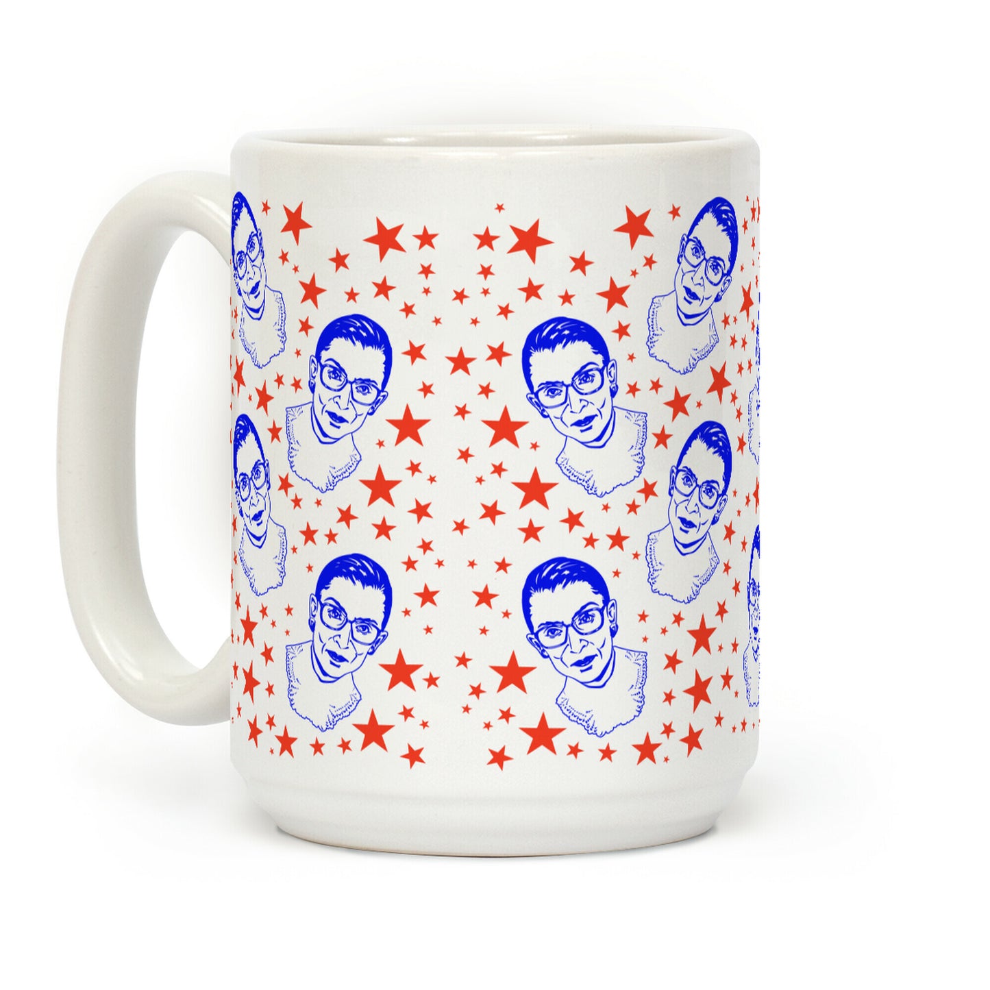 Red White and RBG Coffee Mug