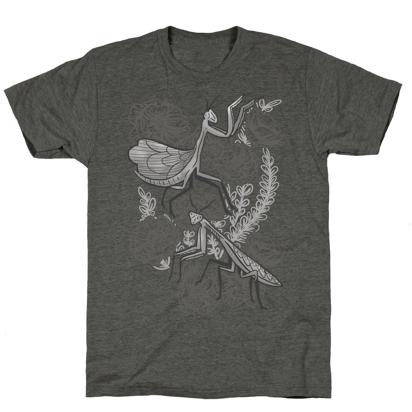 Praying Mantis Unisex Triblend Tee