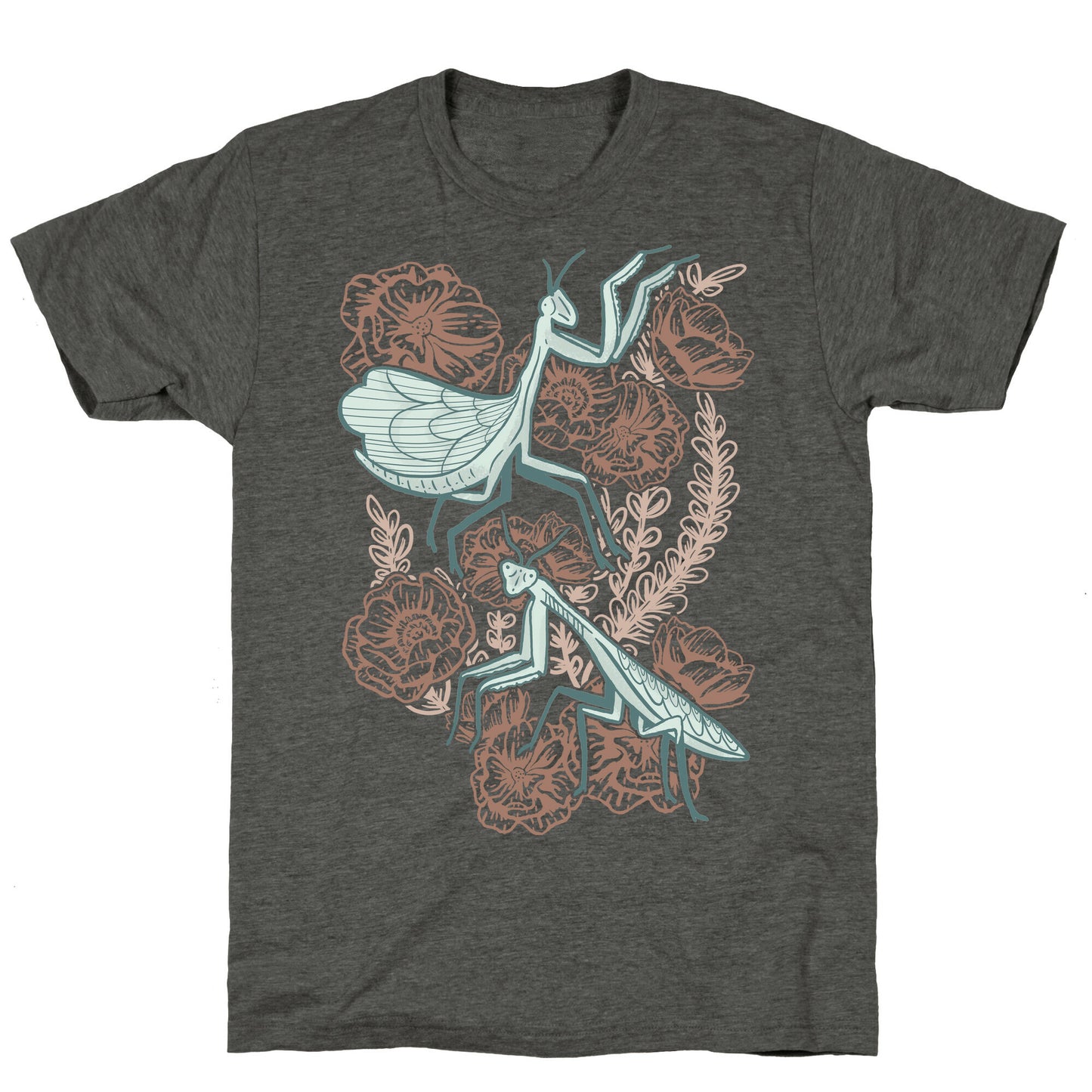Praying Mantis Unisex Triblend Tee