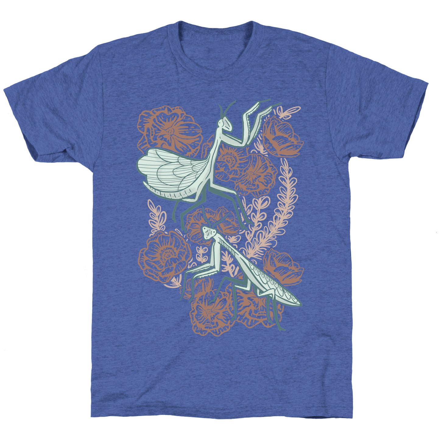 Praying Mantis Unisex Triblend Tee