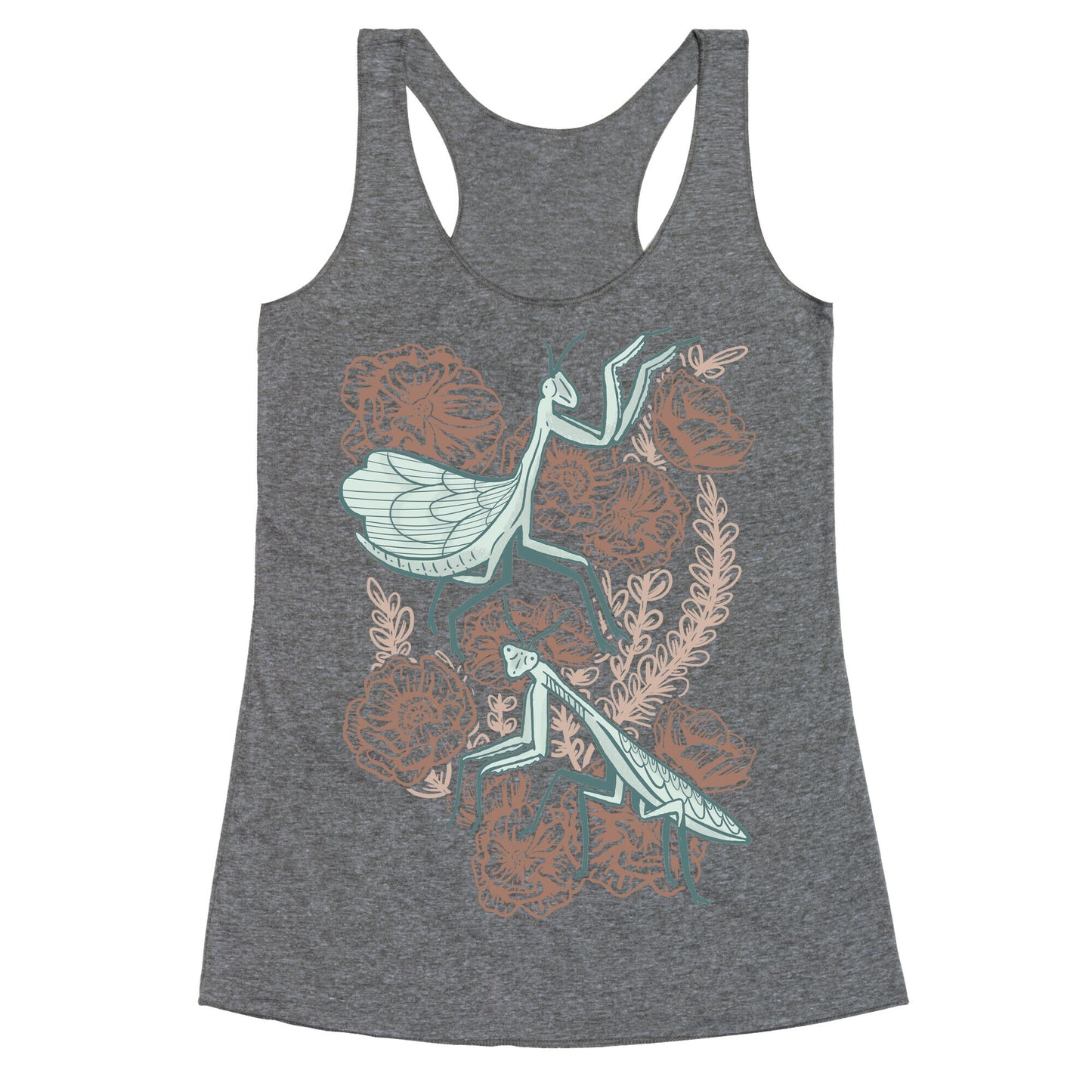 Praying Mantis Racerback Tank