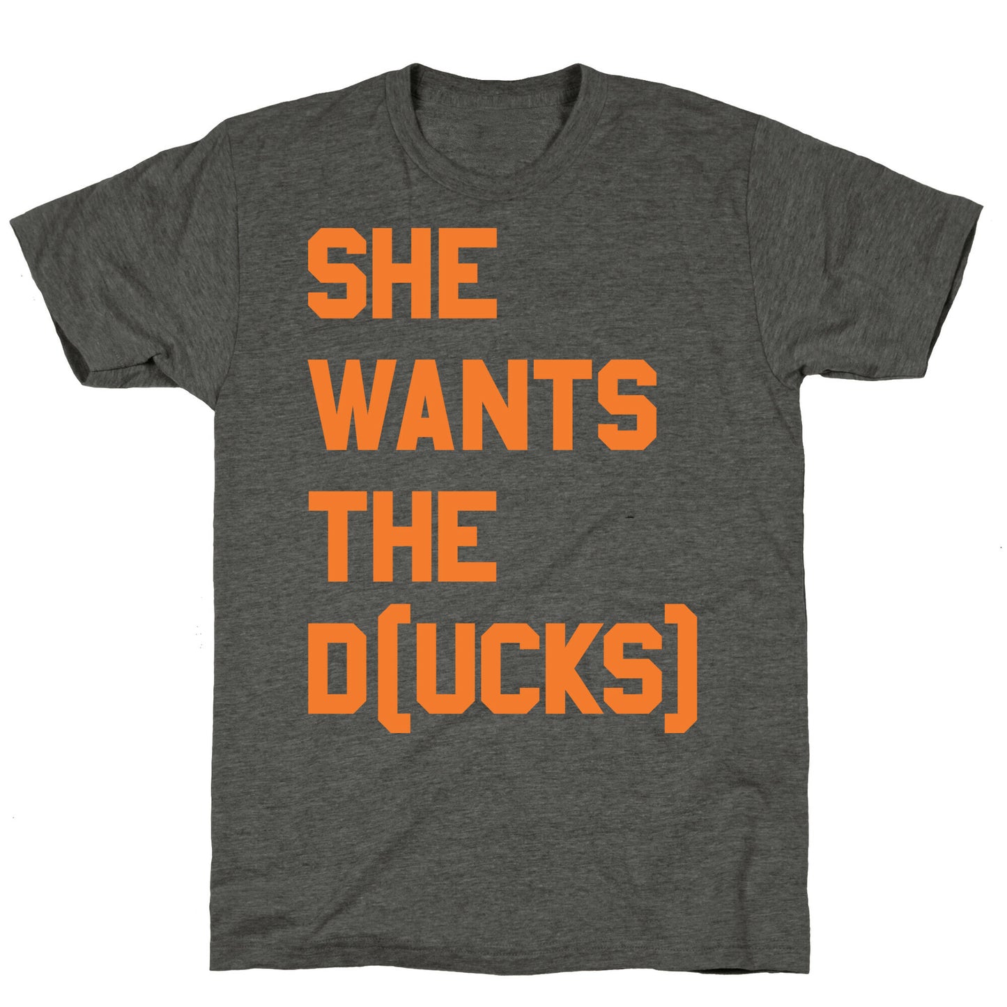 She Wants The D(ucks) Unisex Triblend Tee