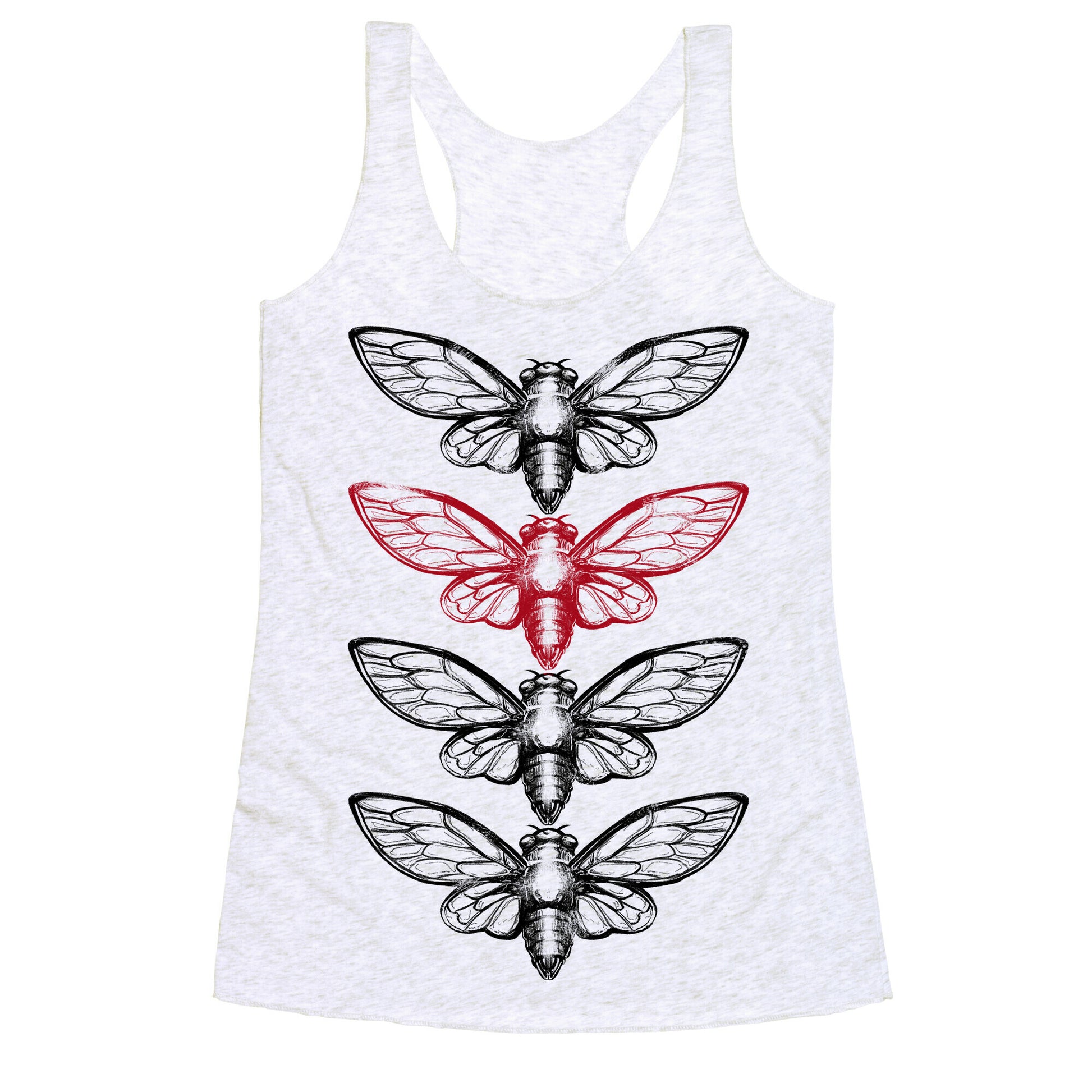 4 Cicadas Racerback Tank