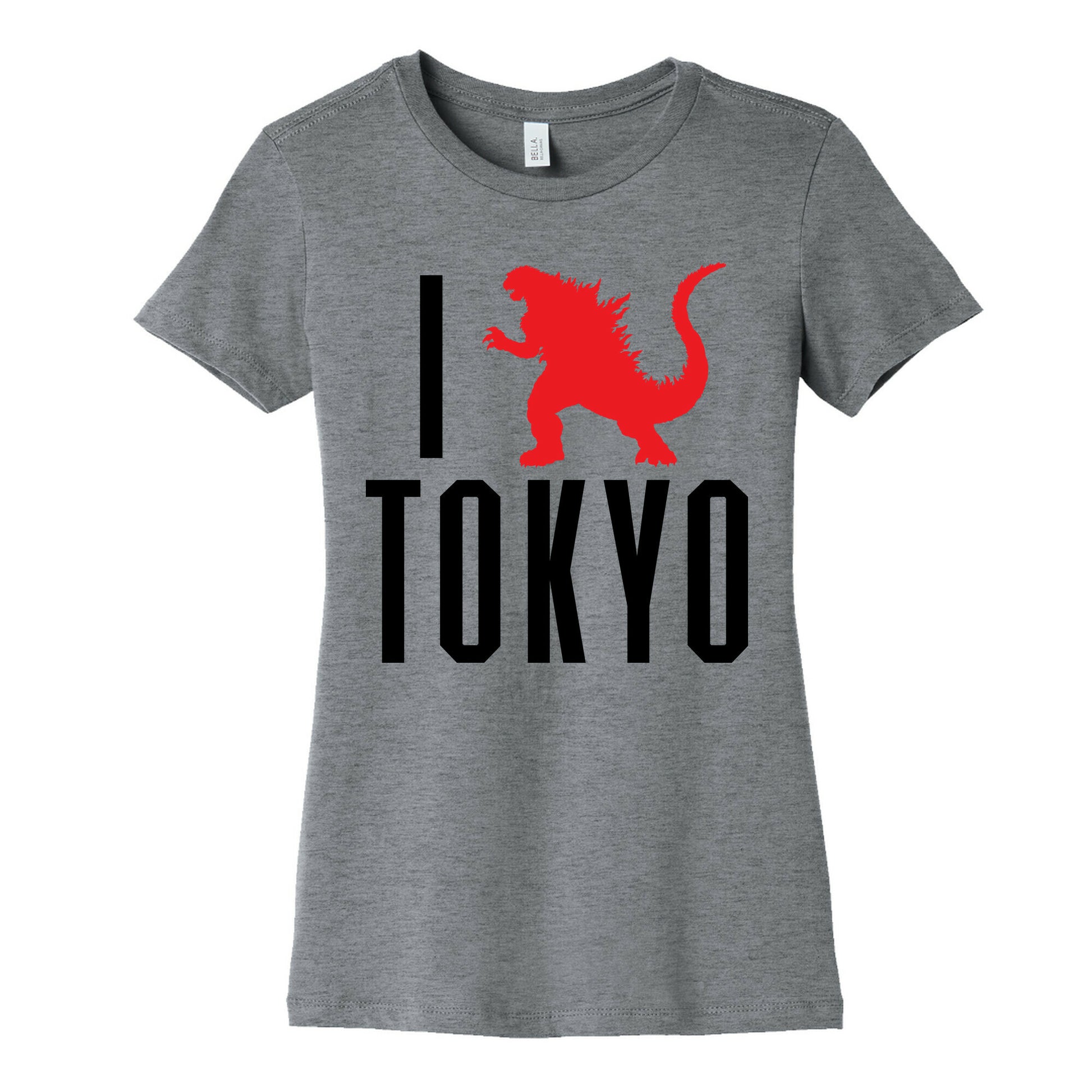 I Love Tokyo (Godzilla) Women's Cotton Tee