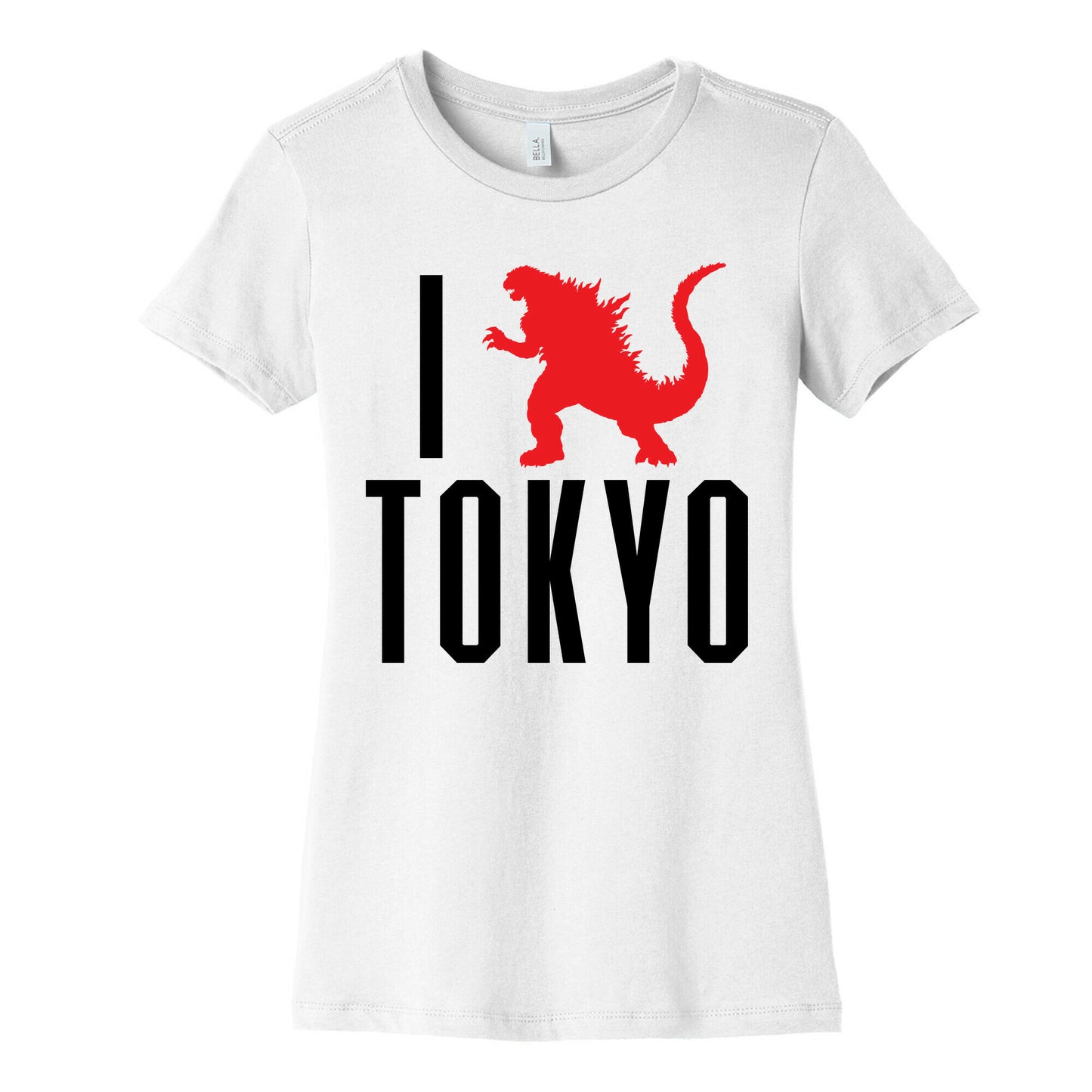 I Love Tokyo (Godzilla) Women's Cotton Tee