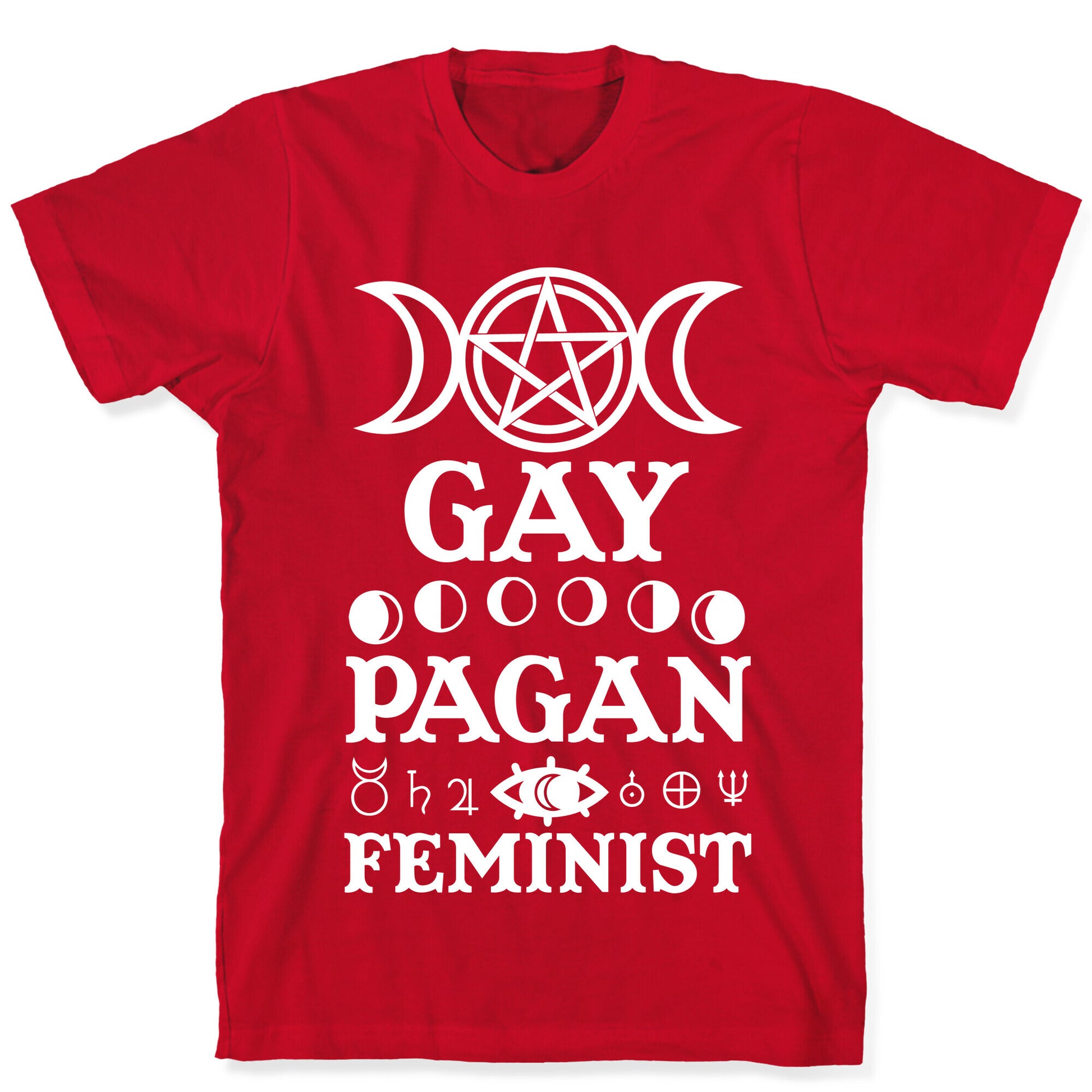 Gay Pagan Feminist T-Shirt