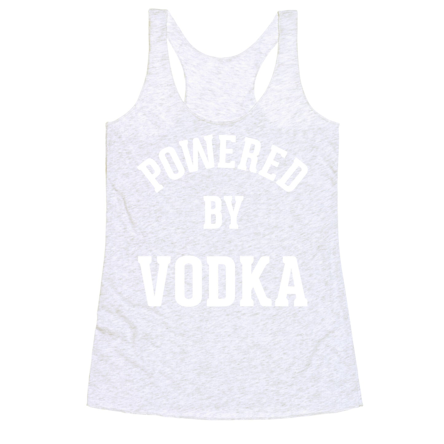 Powered By Vodka Racerback Tank