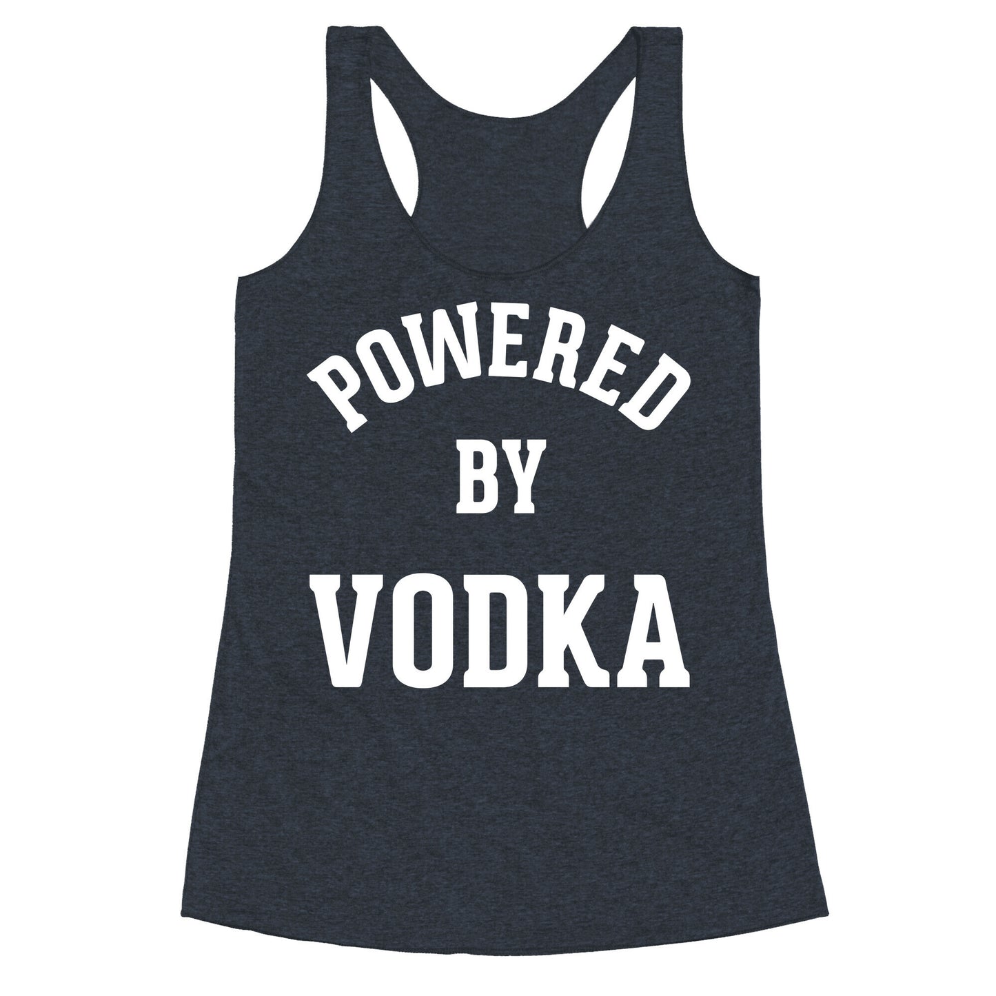 Powered By Vodka Racerback Tank