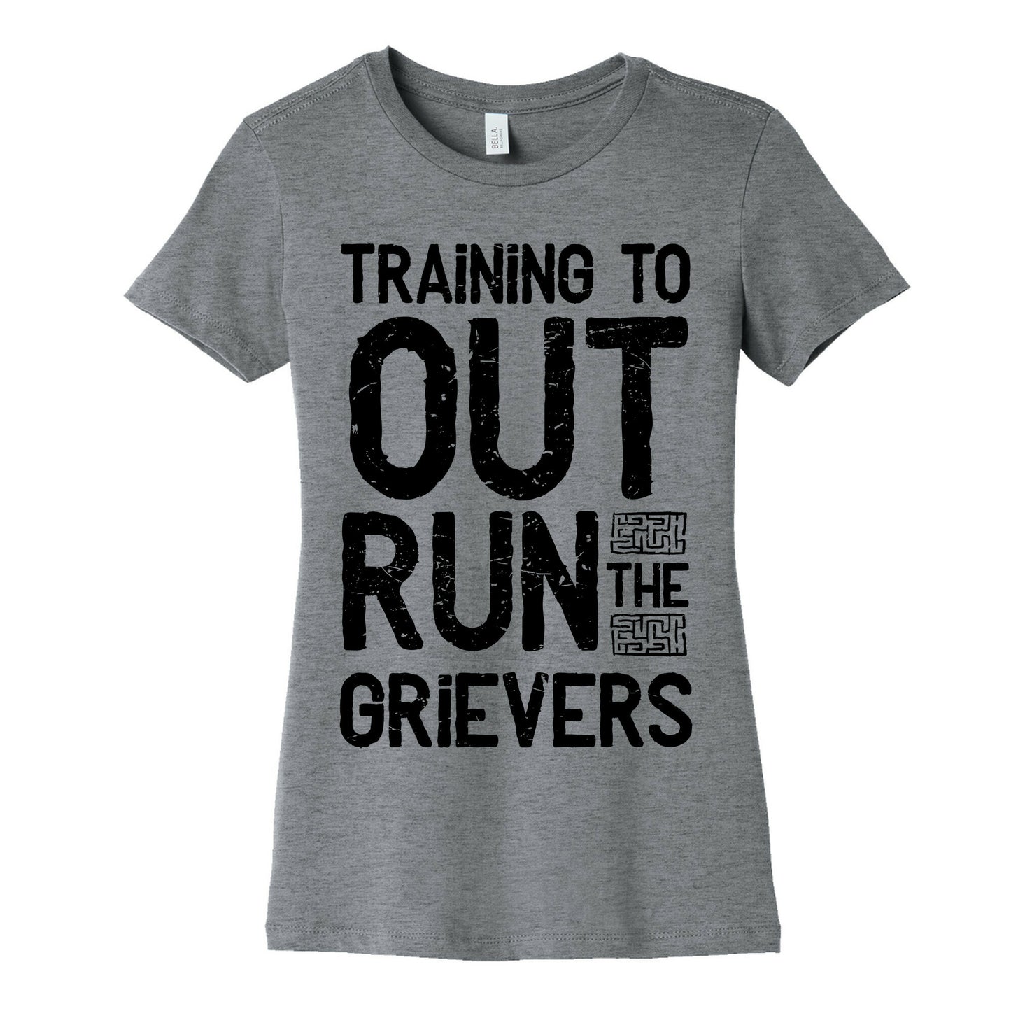 Training To Out Run The Grievers Women's Cotton Tee