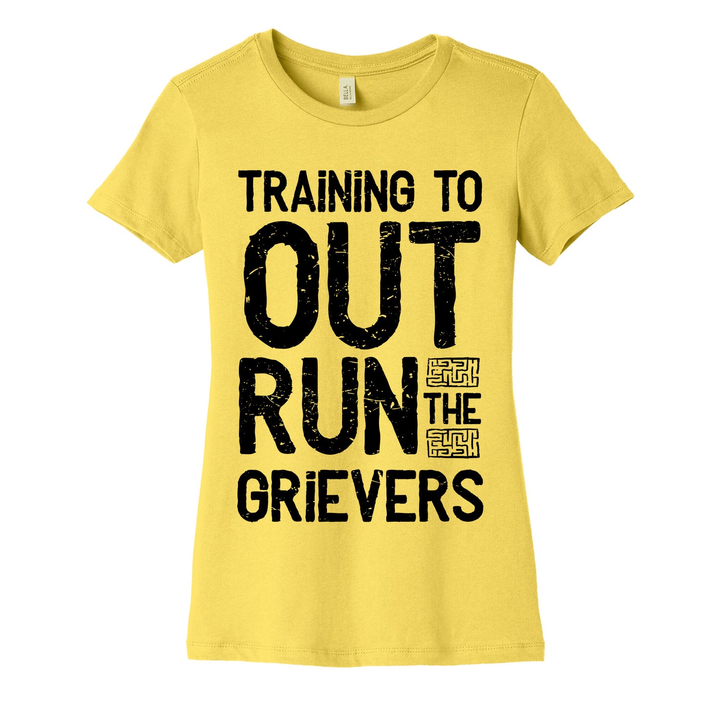 Training To Out Run The Grievers Women's Cotton Tee