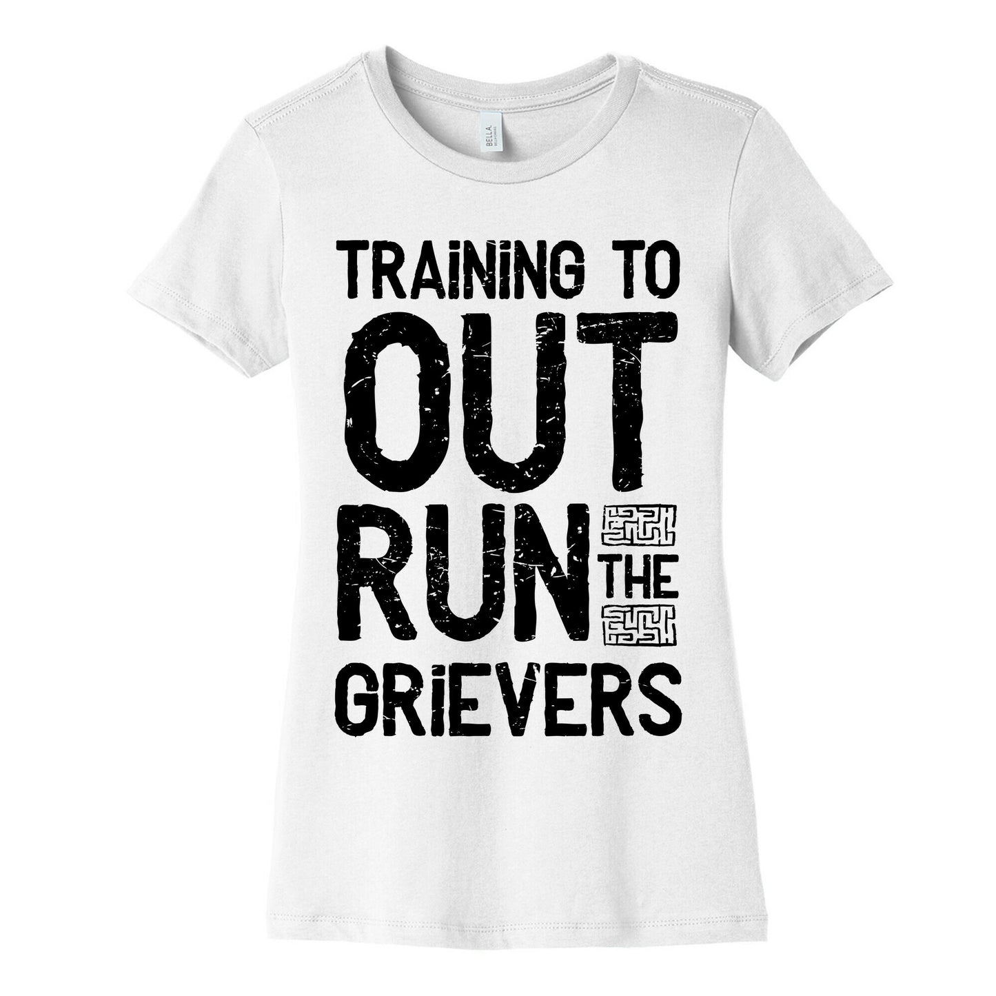 Training To Out Run The Grievers Women's Cotton Tee
