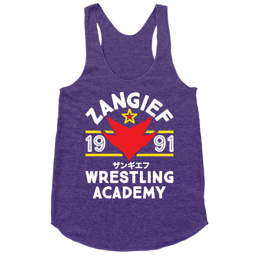Zangief Wrestling Academy Racerback Tank