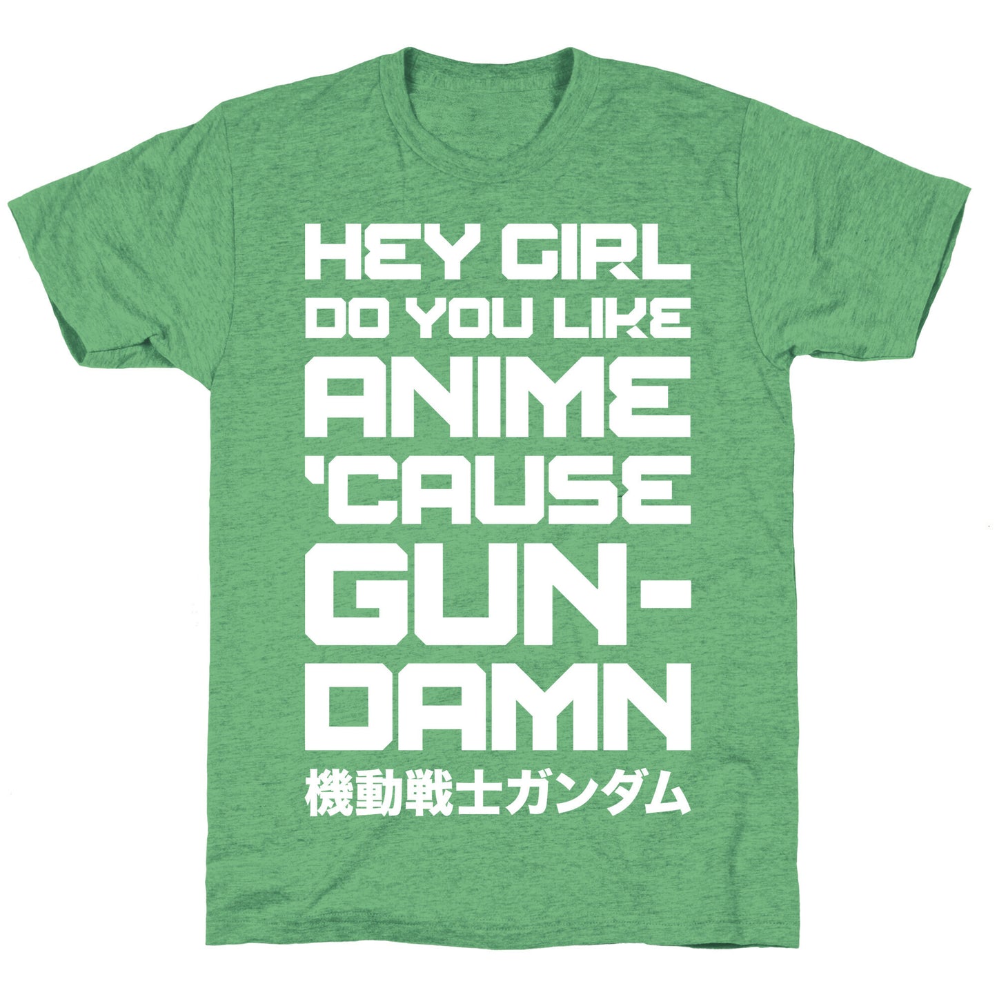 Do You Like Anime Cause Gun Damn Unisex Triblend Tee