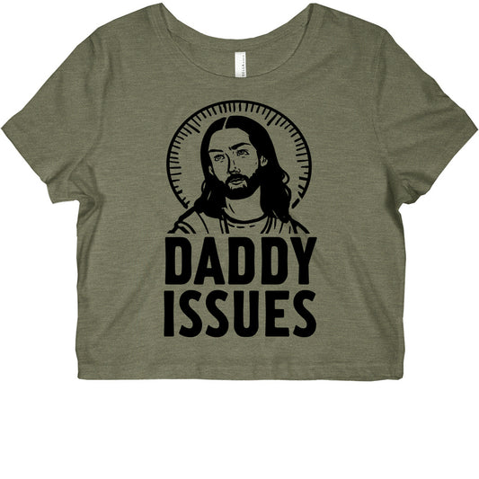 Daddy Issues Jesus Graphic Baby Tee