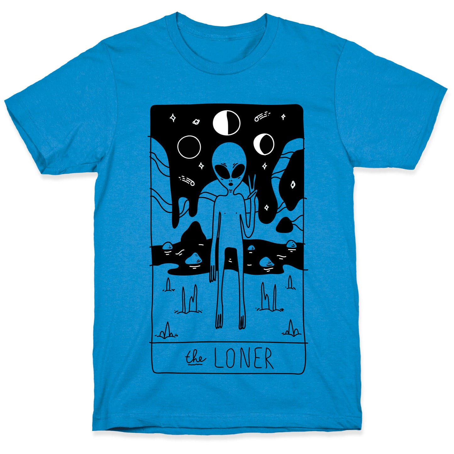 The Loner Tarot Card T-Shirt