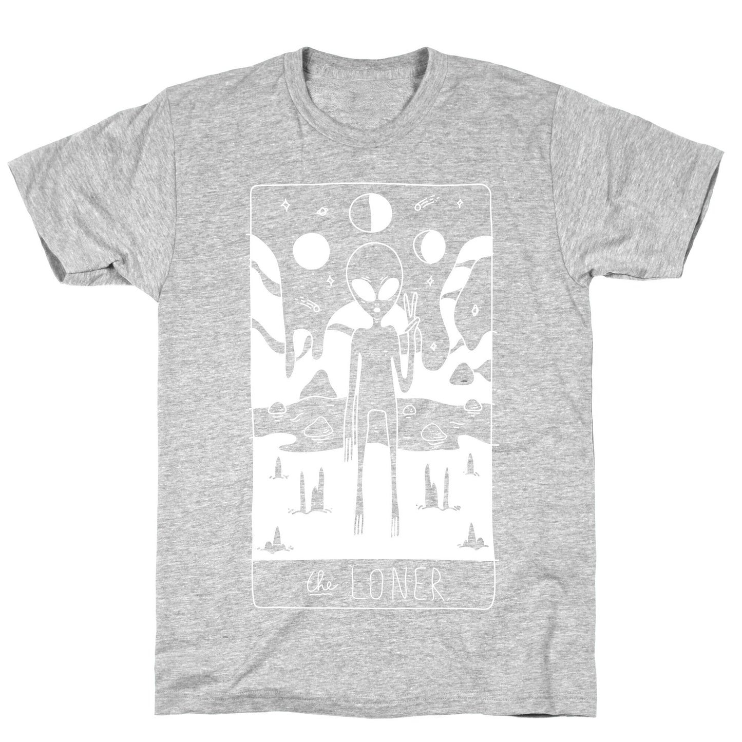 The Loner Tarot Card T-Shirt