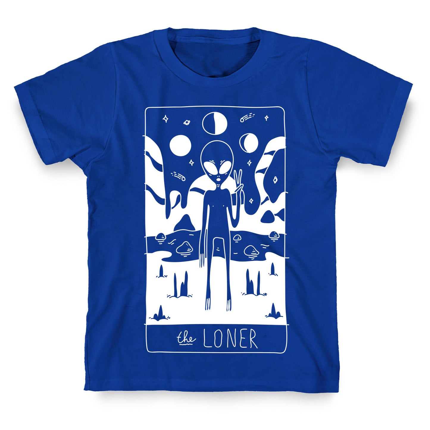 The Loner Tarot Card T-Shirt