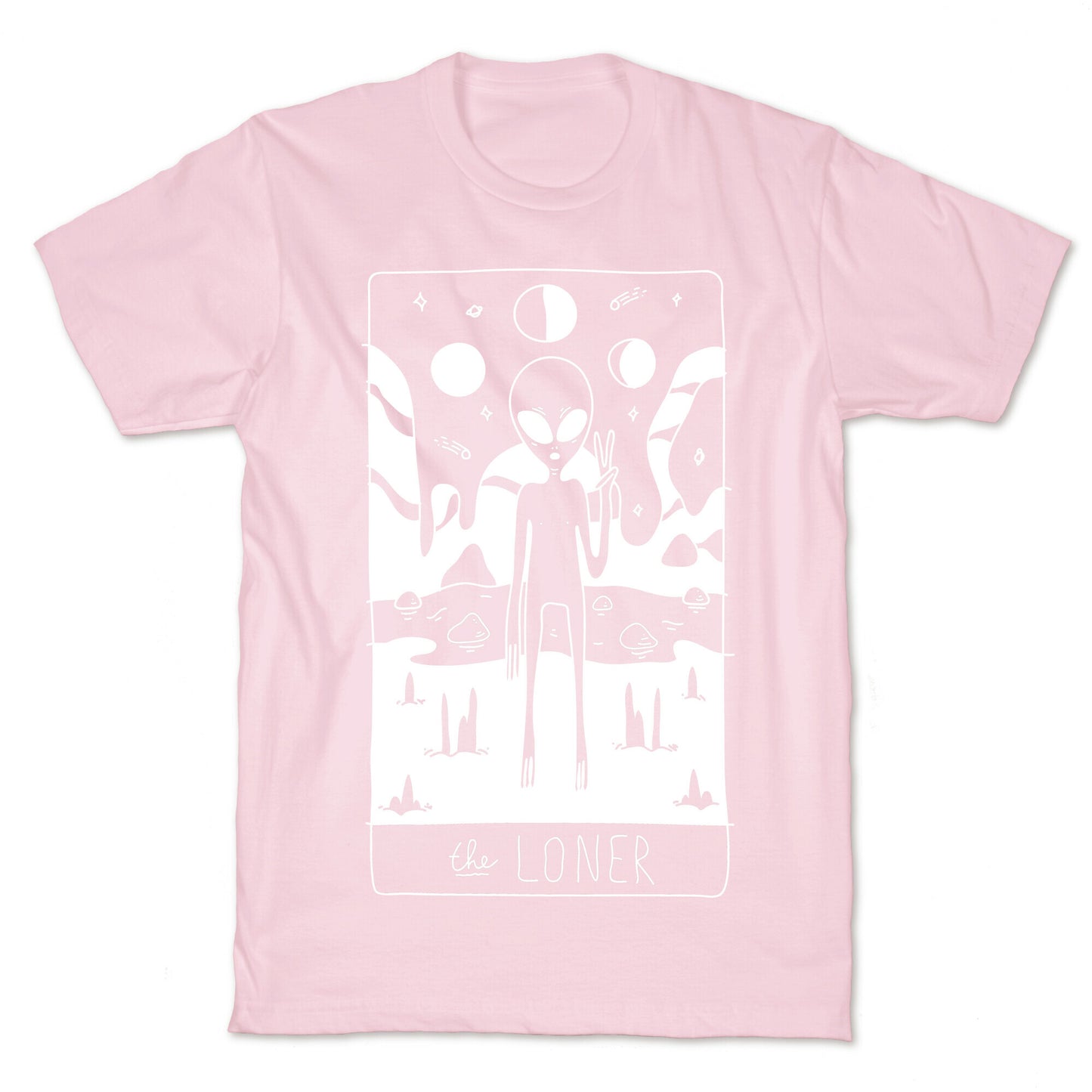 The Loner Tarot Card T-Shirt