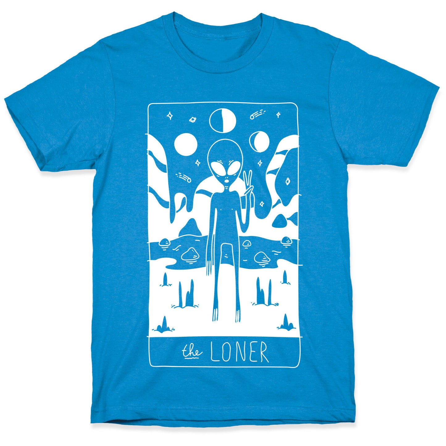 The Loner Tarot Card T-Shirt