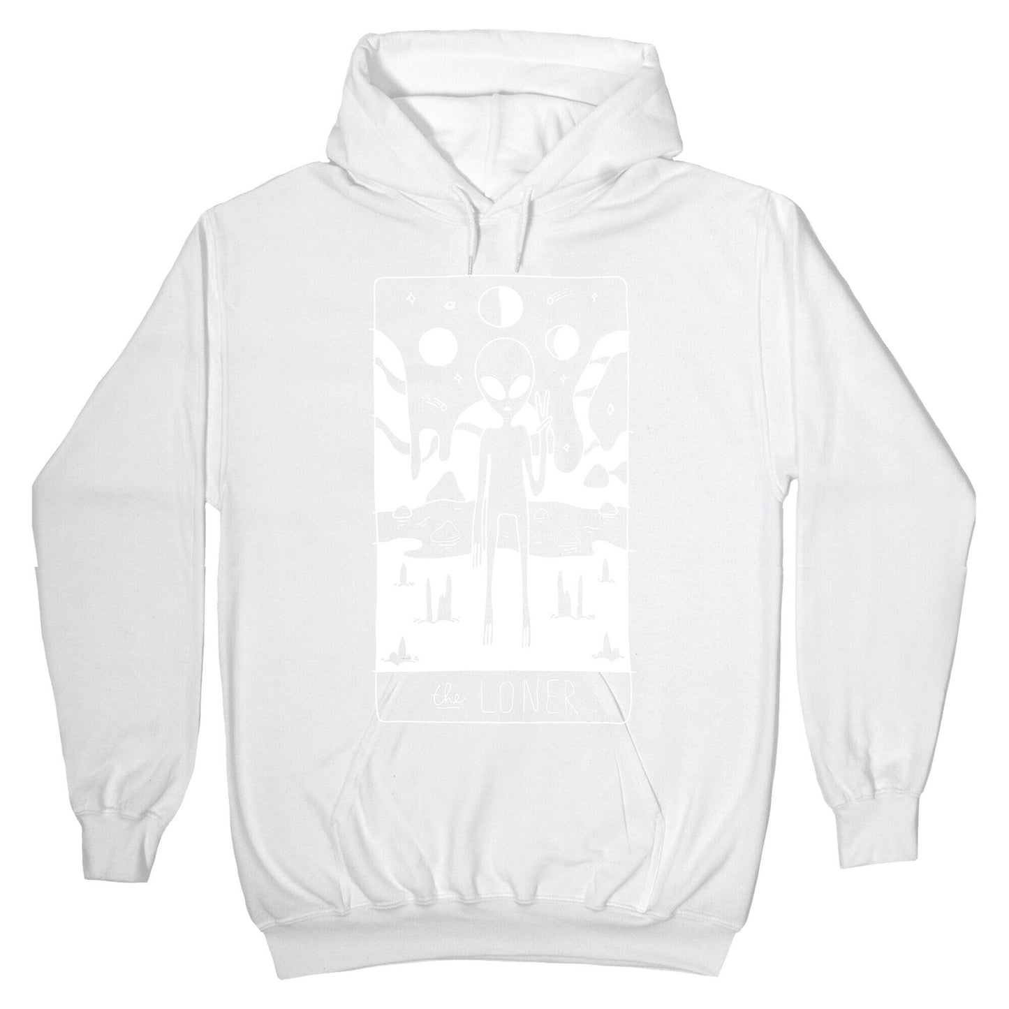 The Loner Tarot Card Hoodie