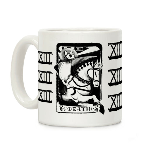 Cat Death Tarot Coffee Mug