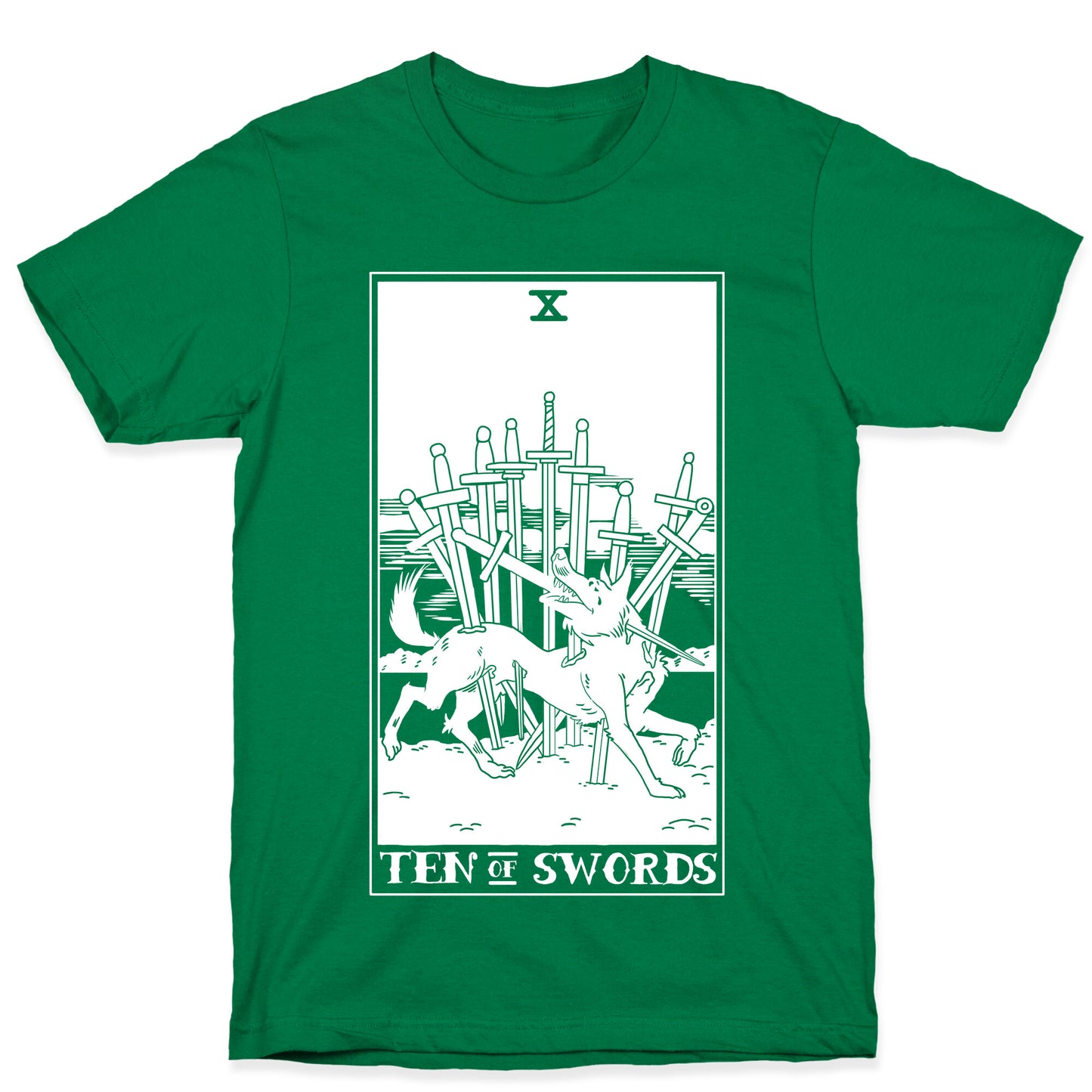The Ten Of Swords T-Shirt