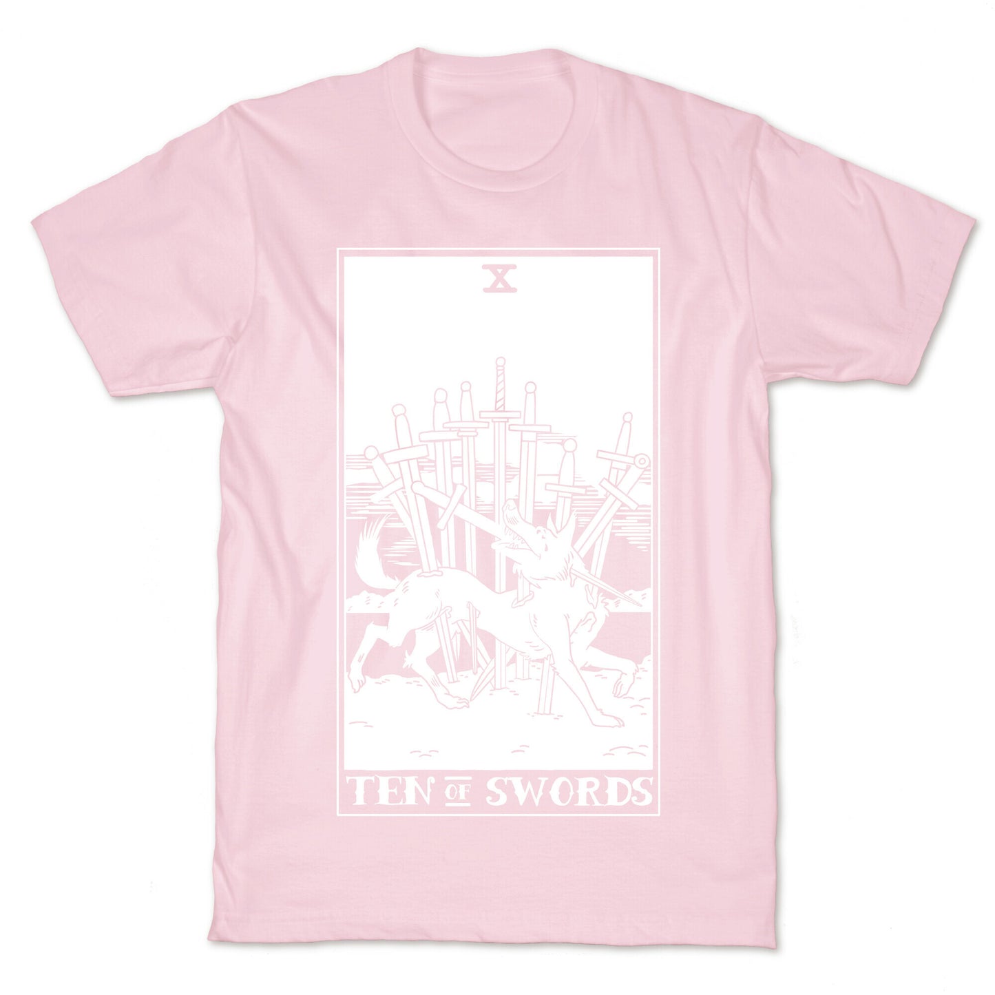 The Ten Of Swords T-Shirt