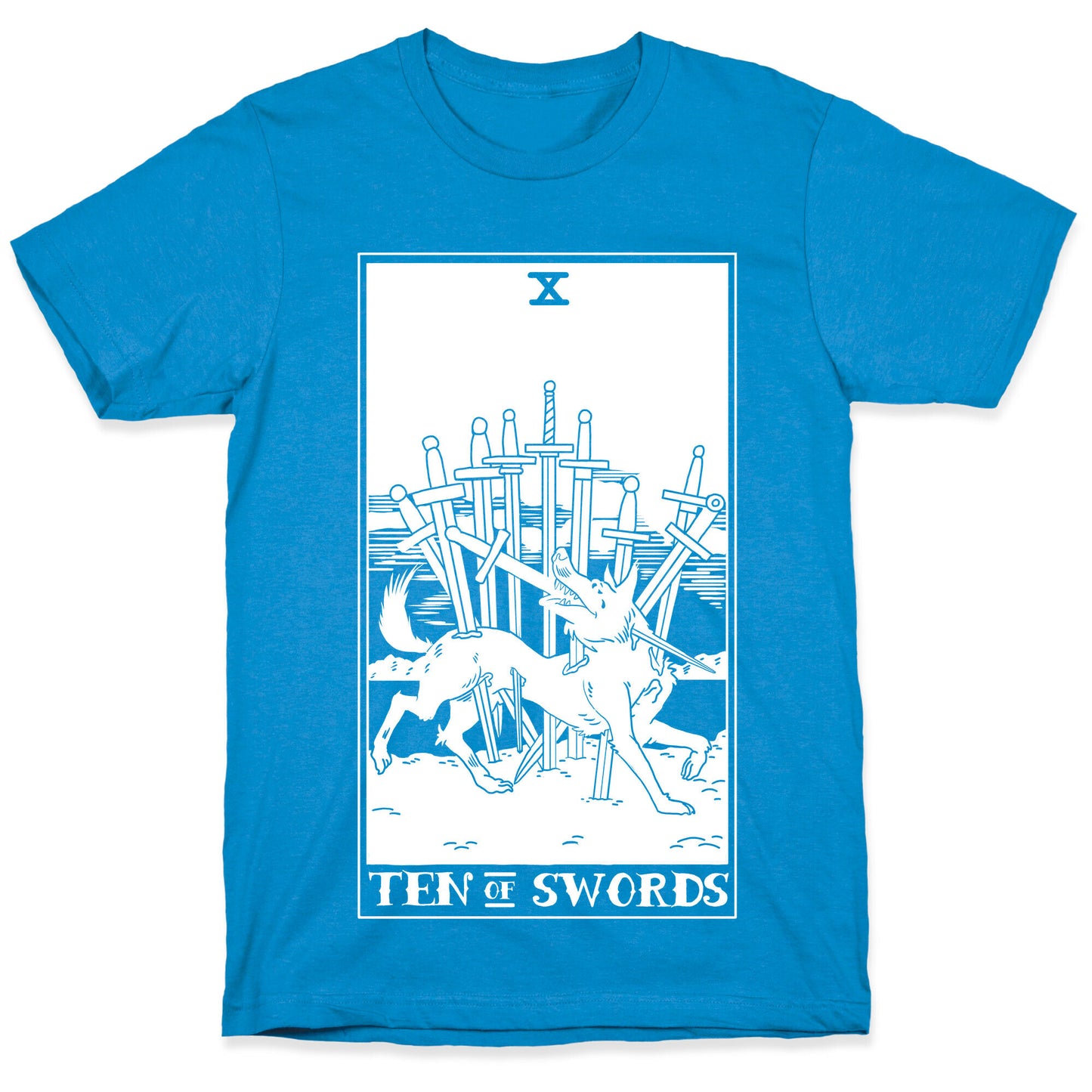 The Ten Of Swords T-Shirt