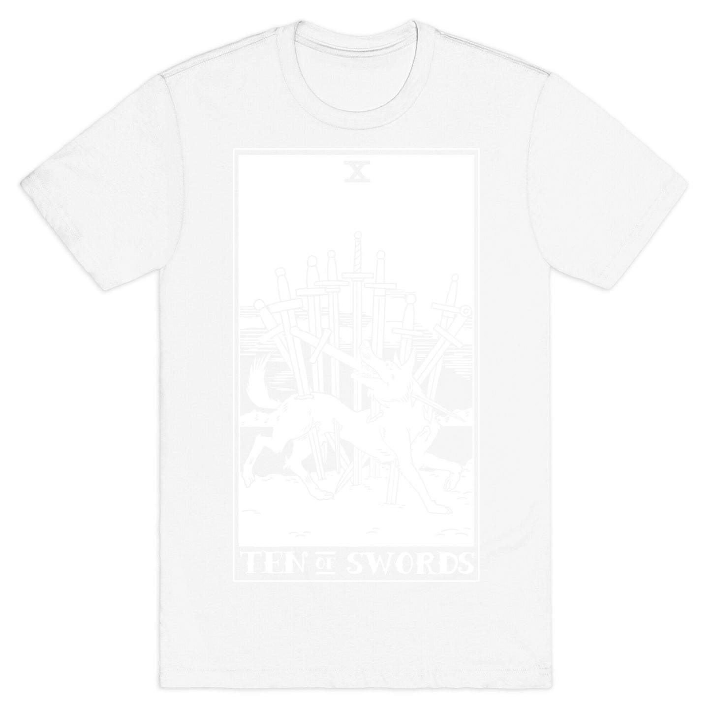 The Ten Of Swords T-Shirt