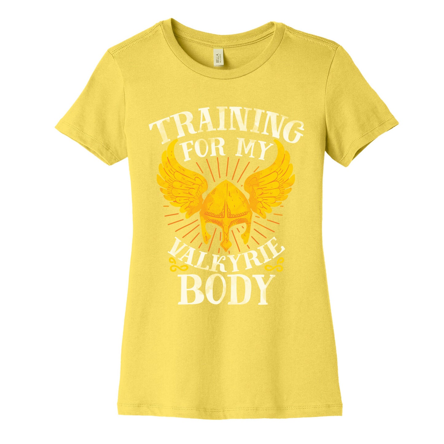 Training for My Valkyrie Body Women's Cotton Tee