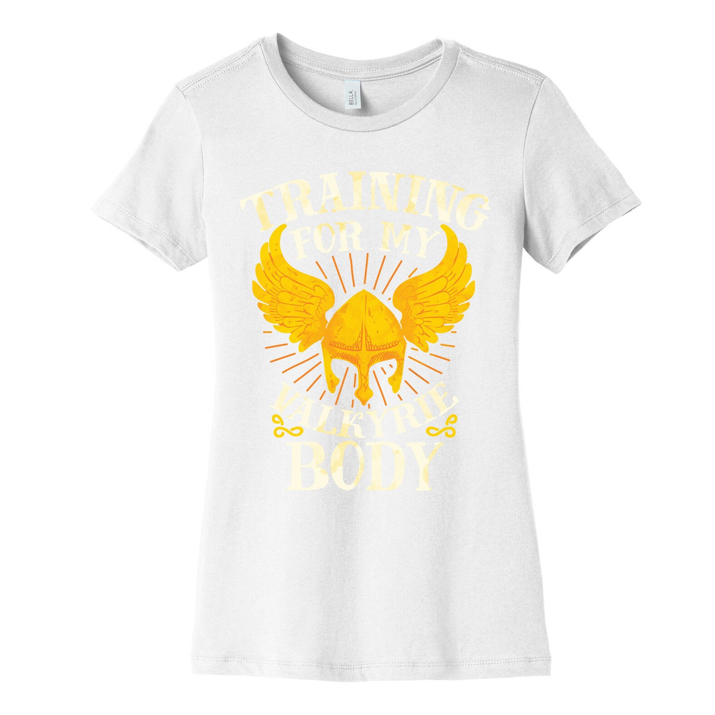 Training for My Valkyrie Body Women's Cotton Tee
