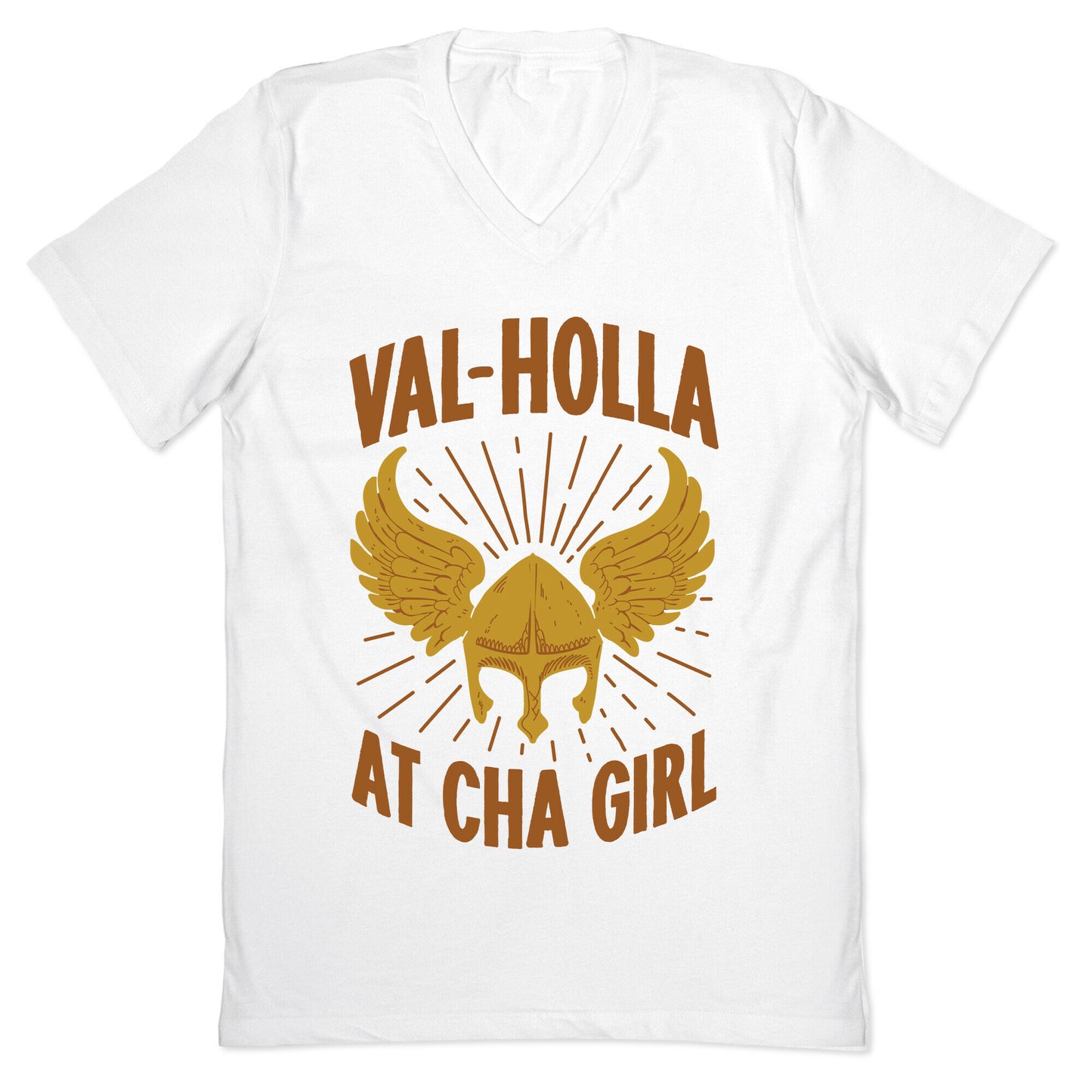 Val-Holla at Cha Girl V-Neck