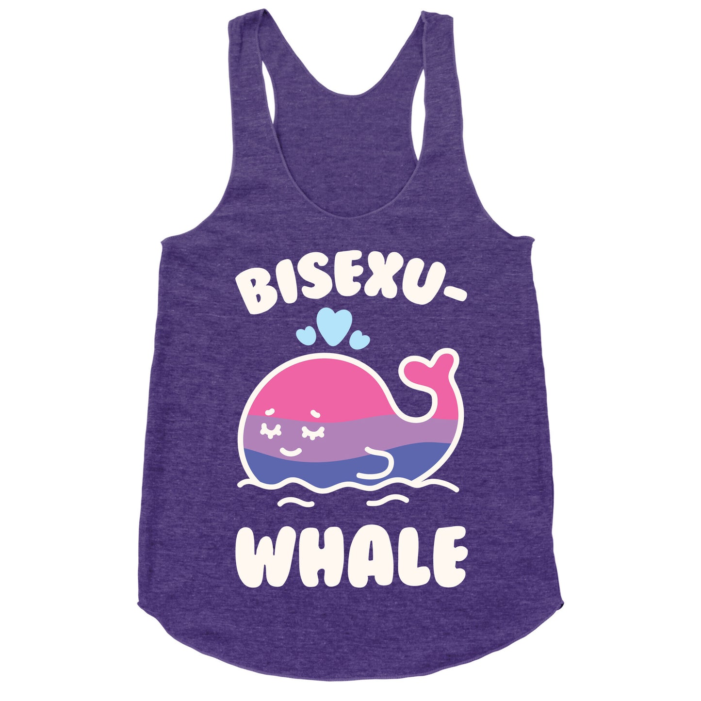 Bisexu-WHALE Racerback Tank