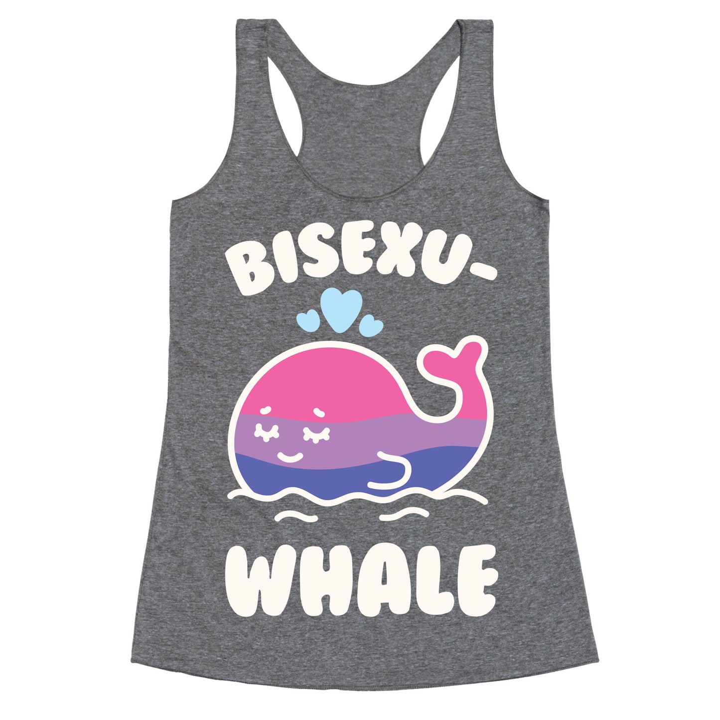 Bisexu-WHALE Racerback Tank