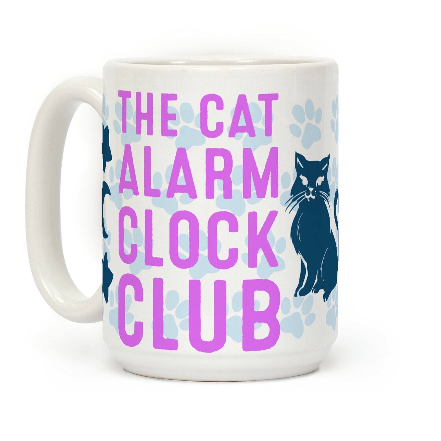 The Cat Alarm Clock Club Coffee Mug