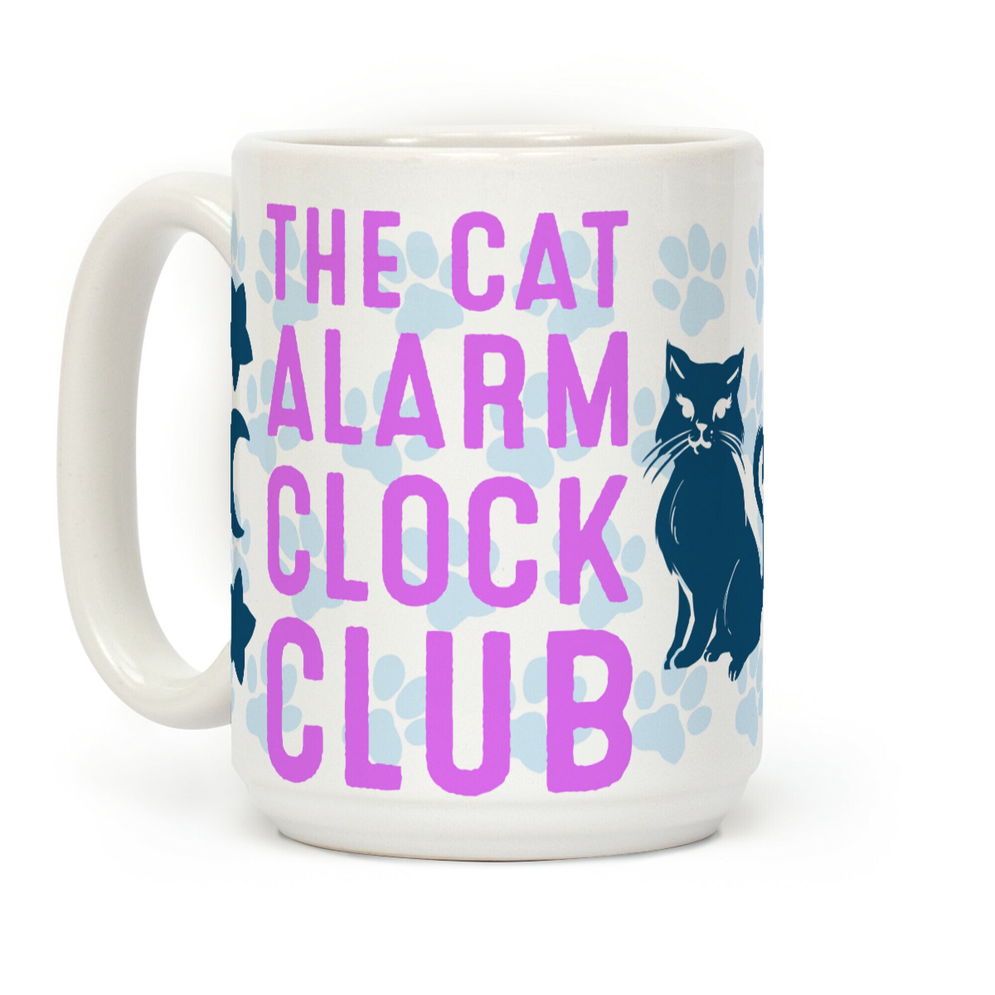 The Cat Alarm Clock Club Coffee Mug