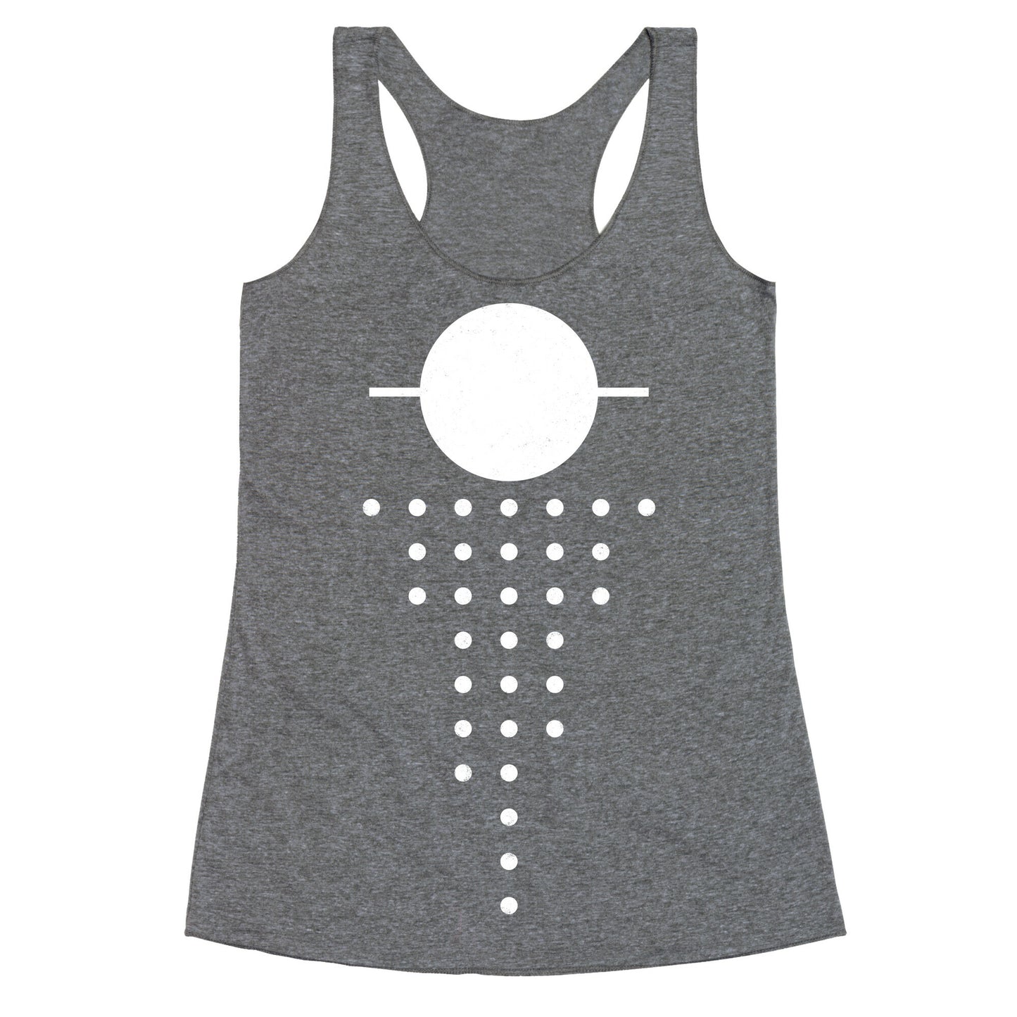 Saturn's Moons Racerback Tank