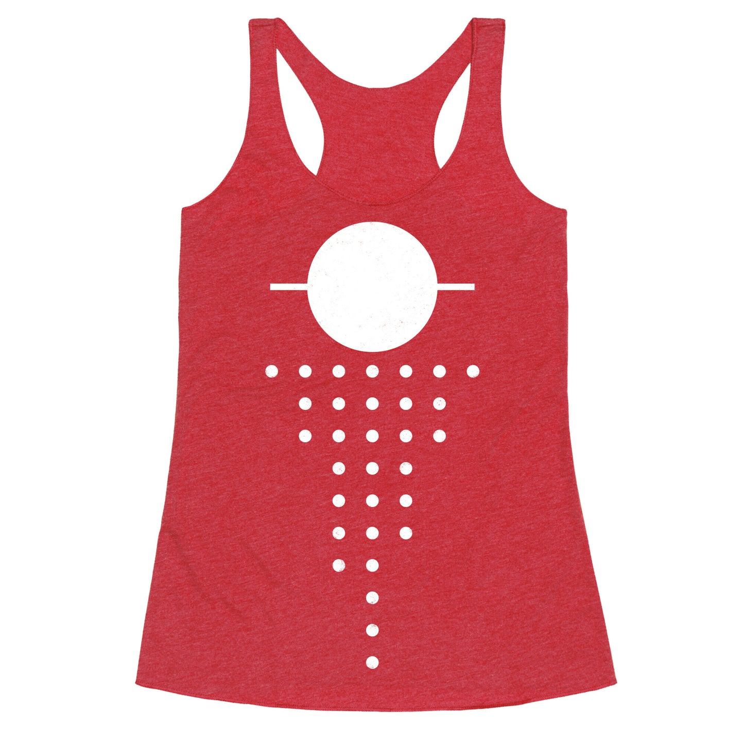 Saturn's Moons Racerback Tank