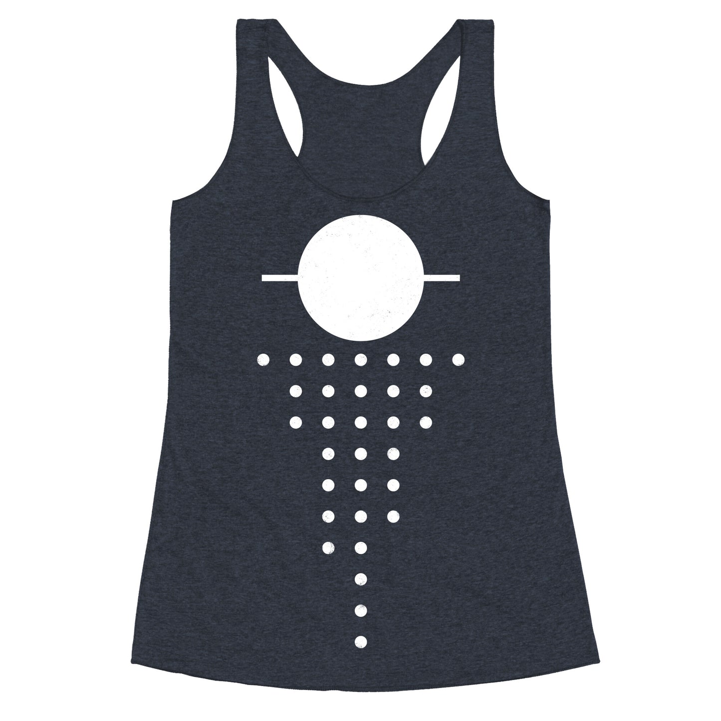 Saturn's Moons Racerback Tank